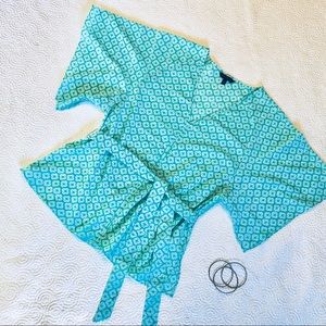 Banana Republic Sea Foam Kimono Top